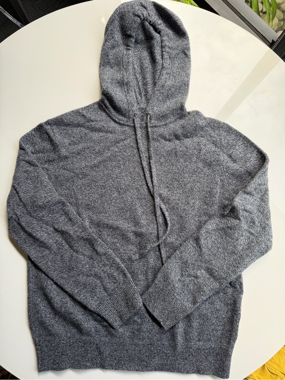 Club Monaco Cashmere Gray Crewneck Hooded Sweater